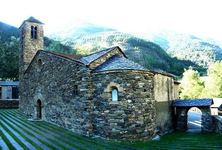 Église de San Martí de la Cortinada, Ordino, Andorre